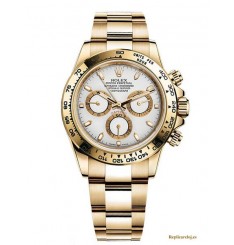 Rolex Cosmograph Daytona Verde Oyster Oro Amarillo 18K De Dial 116508GRSO Réplica Reloj