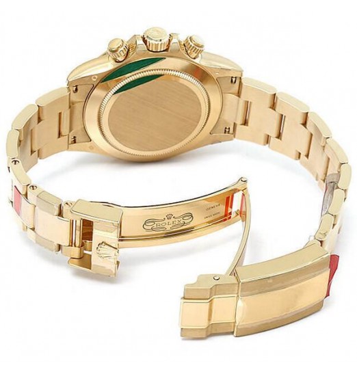 Rolex Cosmograph Daytona Verde Oyster Oro Amarillo 18K De Dial 116508GRSO Réplica Reloj