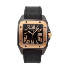 Cartier Santos 100 Carbono W2020009 Réplica Reloj
