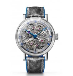 Breguet Classique Double Tourbillon 5345 "Quai de l’Horloge" 5345PT/1S/7XU Replica Reloj