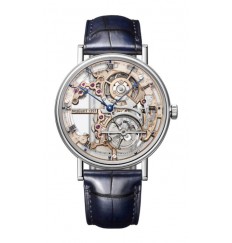 Breguet Classique Tourbillon Extra-Plat Squellette 5395PT/RS/9WU Replica Reloj