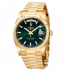 Rolex Day Date Champan Dial Automatico 18K Oro Amarillo 118238GNSP Réplica Reloj