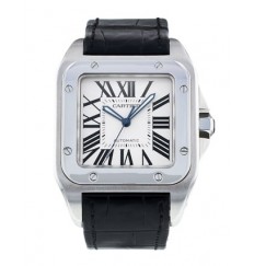 Cartier Santos 100 Hombres W20073X8 Réplica Reloj