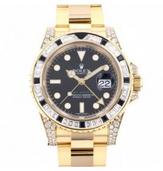 Rolex Professional GMT-Master II Hombres 116758SANR Réplica Reloj