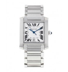 Cartier Tank Francaise Hombres Grandes W51002Q3 Réplica Reloj
