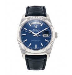 Rolex Day-Date 36mm azul 118139 Réplica Reloj