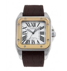 Cartier Santos 100 Hombres W20072X7 Réplica Reloj