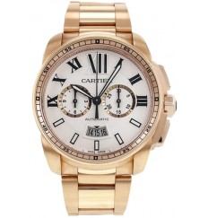 Cartier Calibre De Cartier Chronograph Hombres W7100047 Réplica Reloj