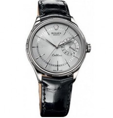 Rolex Cellini Fecha Blanco Oro 50519 sbk Réplica Reloj