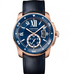 Cartier Calibre De Cartier Diver azul WGCA0009 Réplica Reloj