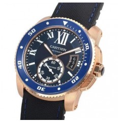 Cartier Calibre De Cartier Diver azul WGCA0009 Réplica Reloj
