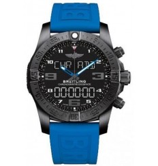 Breitling Navitimer Exospace B55 Connected Caucho azul hombres VB5510H2-BE45BLPD3 Réplica Reloj