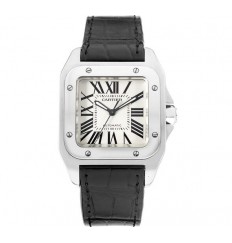Cartier Santos 100 Hombres W20106X8 Réplica Reloj