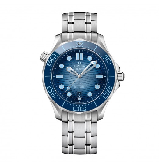 Omega Seamaster Diver 300M Co-Axial Master Cronometro 42 mm Azul verano O21030422003003