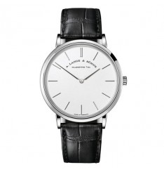 A. Lange & Sohne Saxonia Thin Manual Wind 40mm Reloj para hombre 211.027